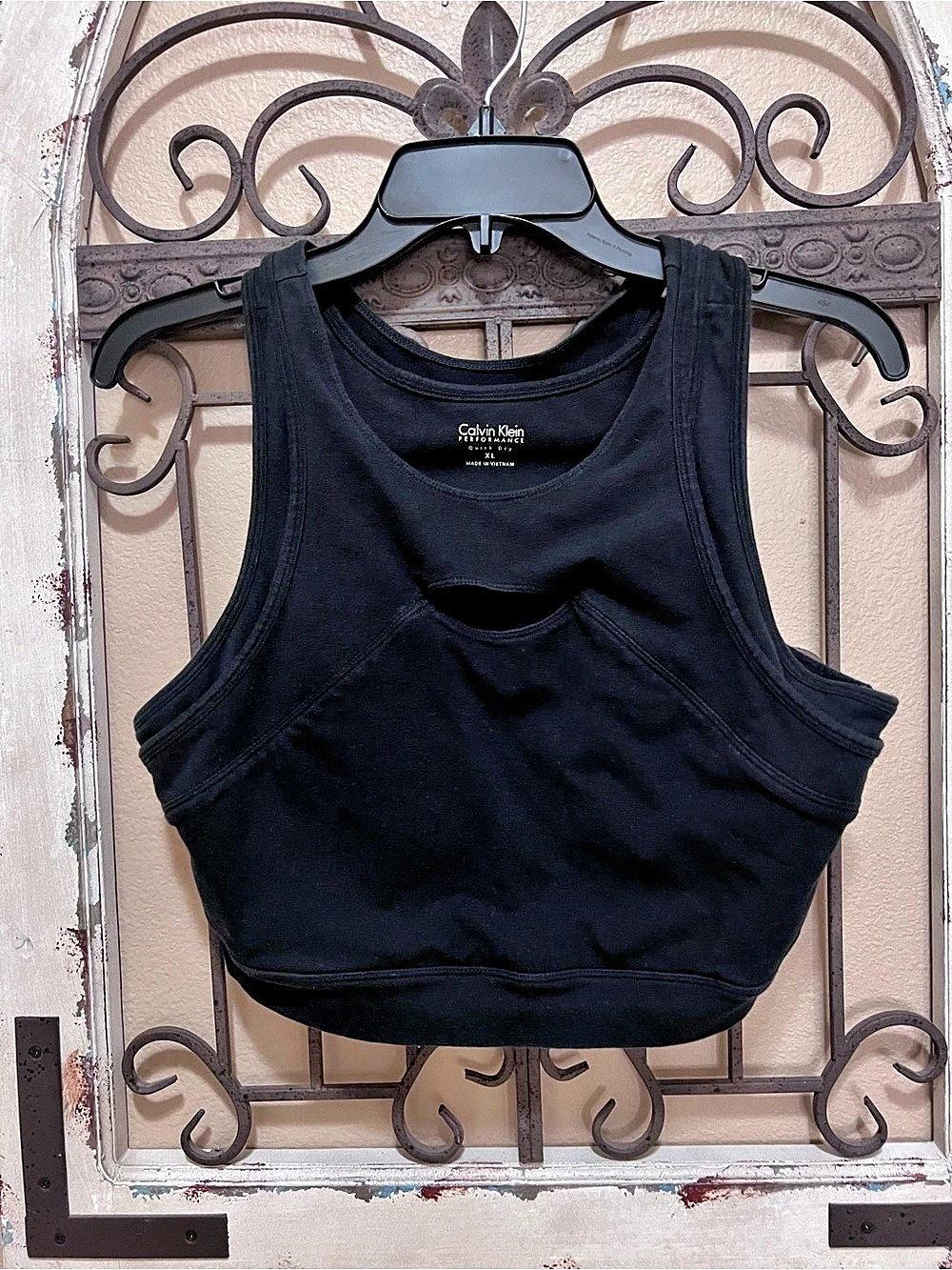Calvin Klein Black Athletic Tank Top Size XL Like New